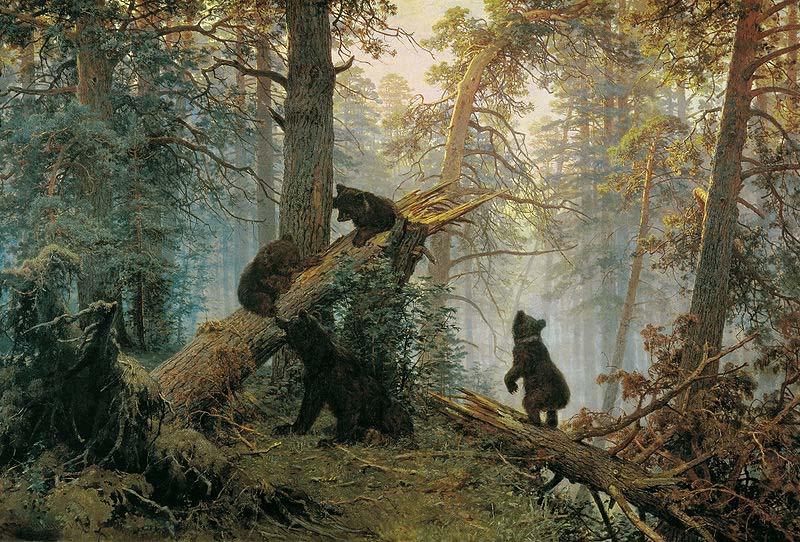 Ivan Shishkin Morning in a Pine Forest